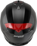 Full-Face Speeding Motorcycle Helmet Nolan N80-8 Black / Red Classico Nobile 335 Size L