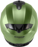 Full-Face Speeding Motorcycle Helmet Nolan N80-8 Green Metal Classico Nobile 336 Size S