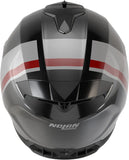 Full-Face Speeding Motorcycle Helmet Nolan N80-8 Black / Anthracite / White / Red Incline 353 Size Xl