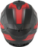 Full-Face Speeding Motorcycle Helmet Nolan N80-8 Black / Red / Anthracite Trittico 357 Size L