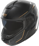 Flip-Up Travelling Motorcycle Helmet Nolan N90-3 06 Black / Anthracite / Gold Sincrono 351 Size S
