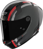 Full-Face Speeding Motorcycle Helmet Nolan X-804 Rs Ultra Carbon Carbon / Black / Red / Anthracite Gemini 365 Size S