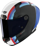 Full-Face Speeding Motorcycle Helmet Nolan X-804 Rs Ultra Carbon Carbon / White / Blue / Red Gemini 364 Size S