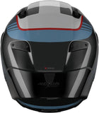 Full-Face Speeding Motorcycle Helmet Nolan X-804 Rs Ultra Carbon Carbon / Deep Blue / Light Blue / Red Piega 366 Size M